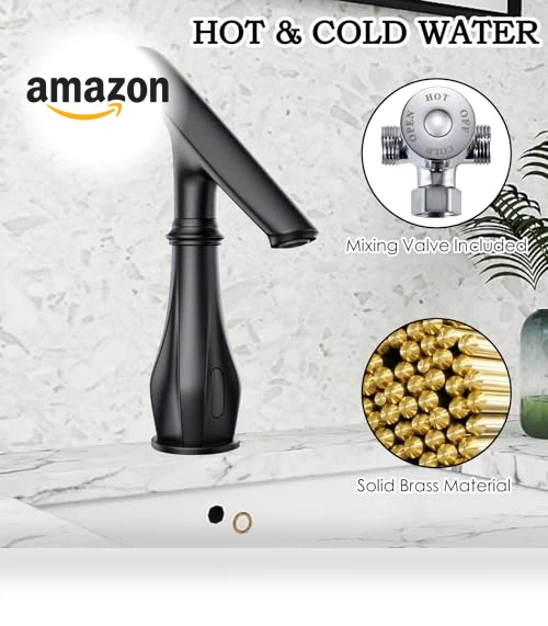 Touchless Bathroom Faucet — Hands-Free Faucets, Bezeit