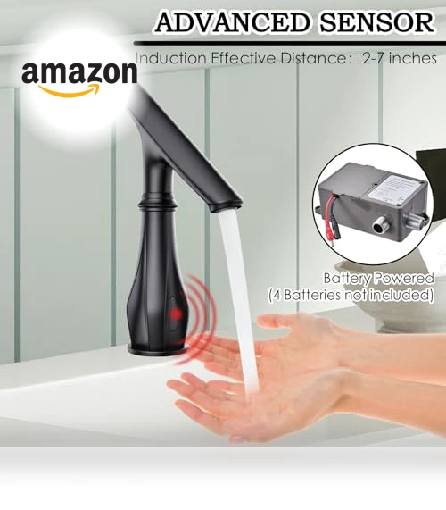 Touchless Bathroom Faucet — Hands-Free Faucets, Bezeit