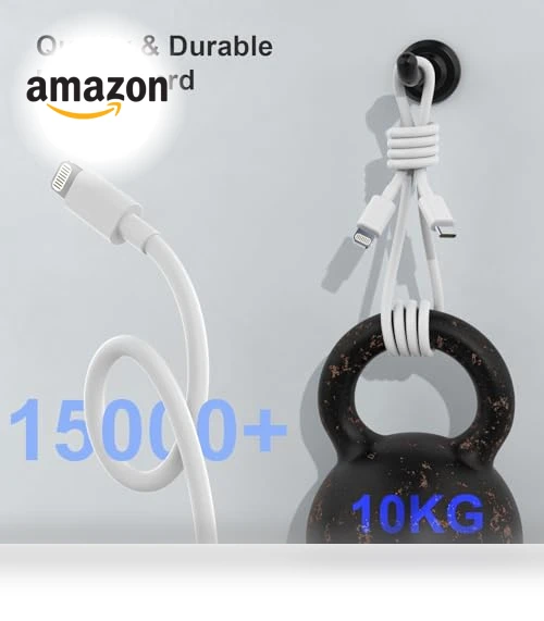 USB C Fast Charger with Lightning Cable — Lightning, ILOUYU