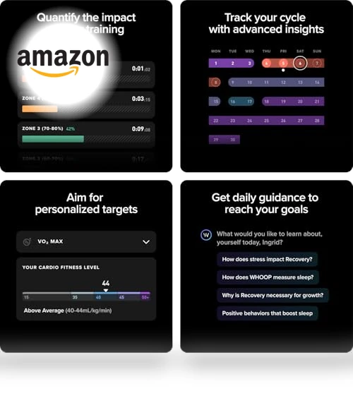 WHOOP One 12-Month Membership — Fitness & Activity Monitors, WHOOP