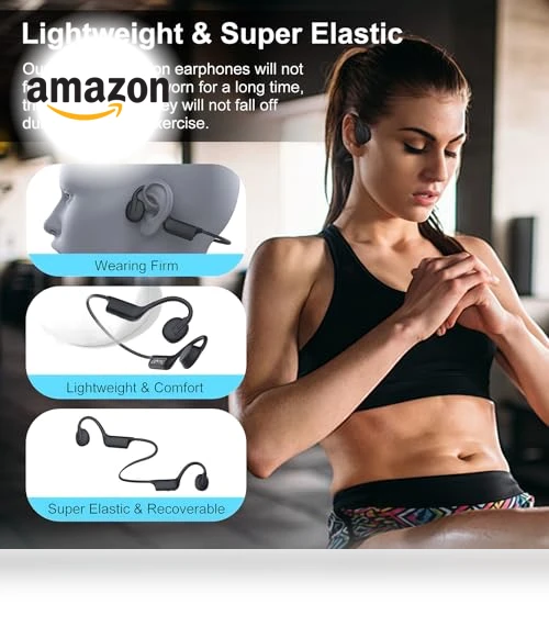 Wireless Open-Ear Sports Headphones — Headphones, SHINYMOMO