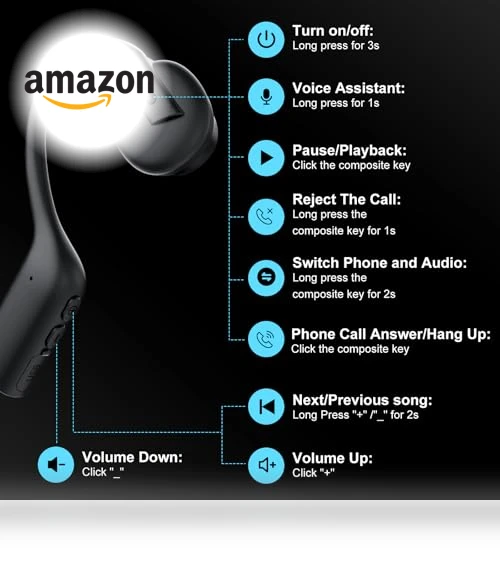 Wireless Open-Ear Sports Headphones — Headphones, SHINYMOMO