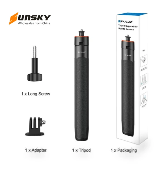 1.4m Action Camera Selfie Stick Tripod — Selfie Sticks, PULUZ