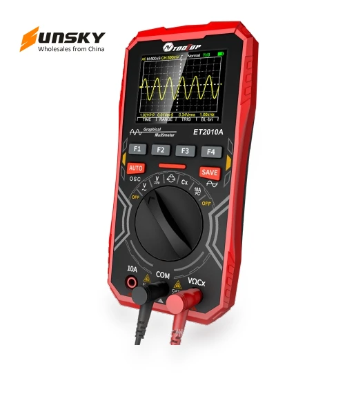 2 In 1 DIY Oscilloscope Mini Multimeter — Electrical Component Testers, TOOLTOP