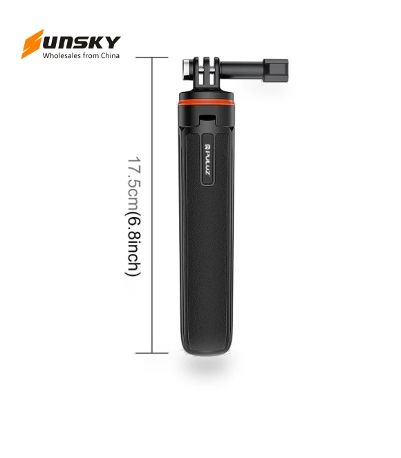 Action Camera Extension Tripod Selfie Stick Stand — Adventure & Sports Cameras, PULUZ