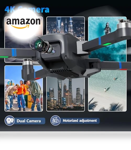 Brushless Motor Drone with 4K HD Camera — Drones, Toladrone