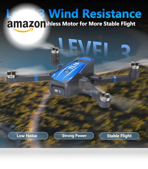 Brushless Motor Drone with 4K HD Camera — Drones, Toladrone