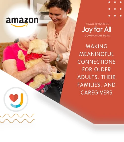 Companion Pet for Seniors - Lifelike Animatronic Dog — Interactive Animal Companions, JOY FOR ALL