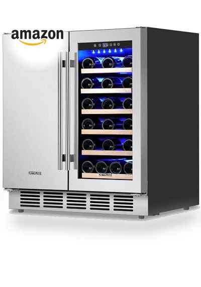 Dual Zone Wine & Beverage Refrigerator — Drink Coolers, ORYMUSE