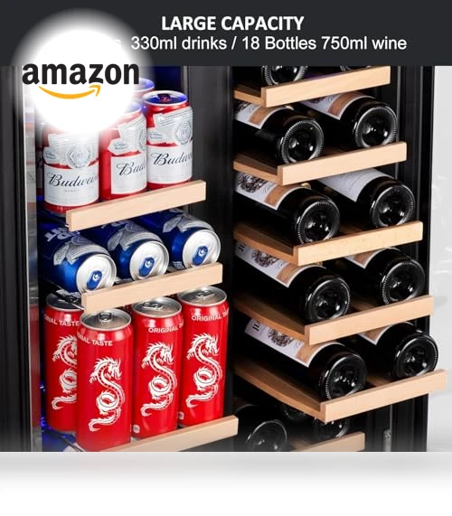 Dual Zone Wine and Beverage Refrigerator — Cooling Systems, Velieta