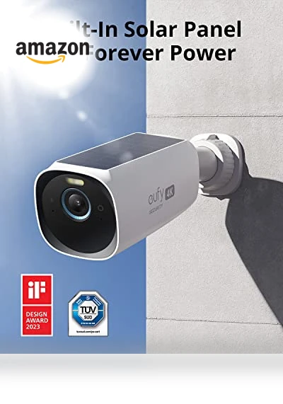 eufyCam S330 (eufyCam 3) 4-Cam Kit — Smart Home Security, eufy Security