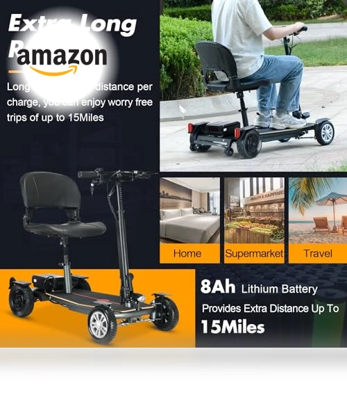 Folding Mobility Scooter — Push Scooters, WEYRAL
