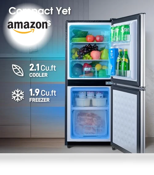 Fridge with Bottom Freezer — Mini Fridges, Anypro