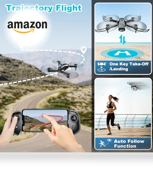 HD Foldable Drone with Camera — Drones, Oddire