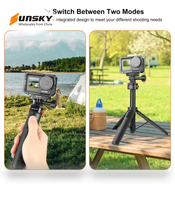 Mini Magnetic Quick Release Selfie Stick Tripod — Selfie Sticks, PULUZ