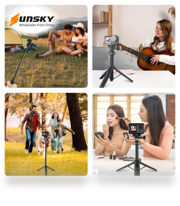 Mini Magnetic Quick Release Selfie Stick Tripod — Selfie Sticks, PULUZ