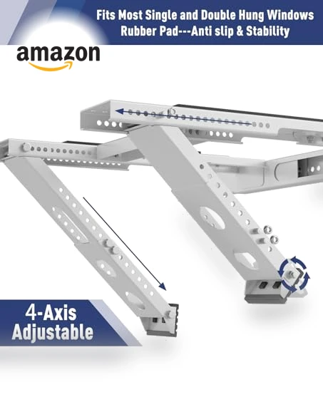 No Drilling Air Conditioner Support Bracket — Window, LEOPO
