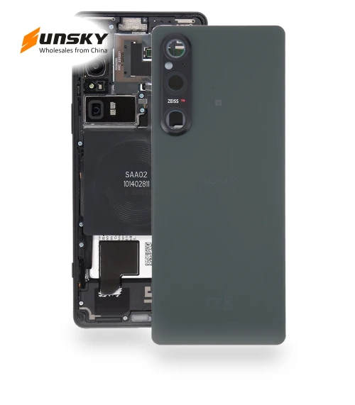 Original Battery Back Cover with Camera Lens Cover — Lens Attachments, Sony