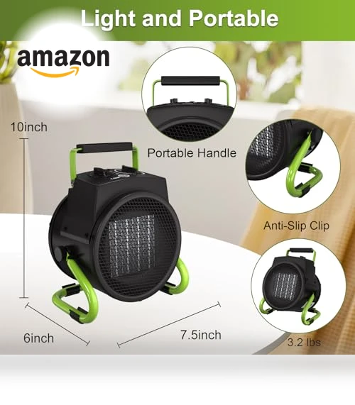 Portable Space Heater — Portable Heating Solutions, Evcitn