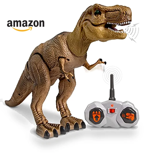Remote Control RC T Rex Dinosaur Electronic Toy — Interactive Figures & Robots, Discovery Kids