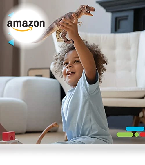Remote Control RC T Rex Dinosaur Electronic Toy — Interactive Figures & Robots, Discovery Kids