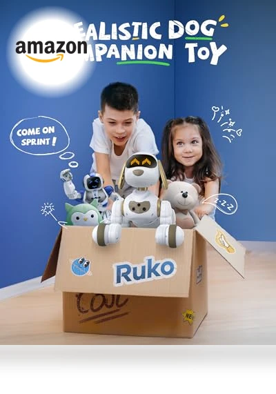 Remote Control Robot Dog Toy — Interactive Figures & Robots, Ruko
