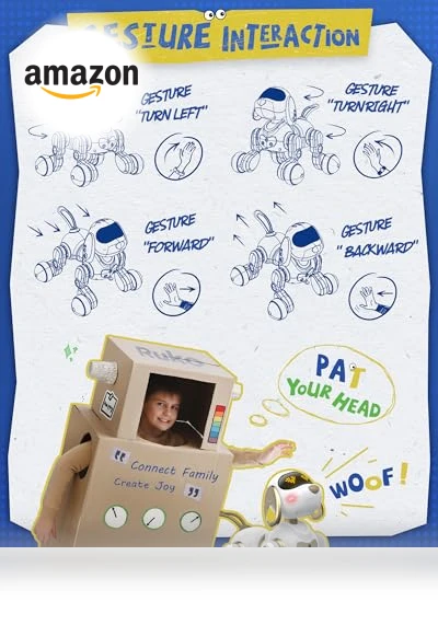 Remote Control Robot Dog Toy — Interactive Figures & Robots, Ruko