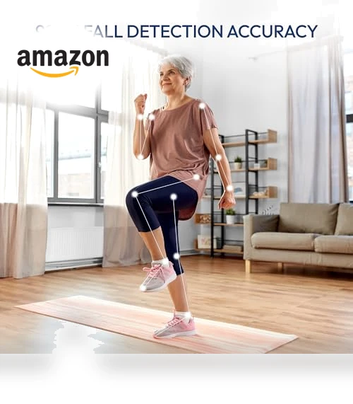 Senior Care Camera with Advanced Fall Detection — Health Monitoring & Alert Systems, Kami Vision