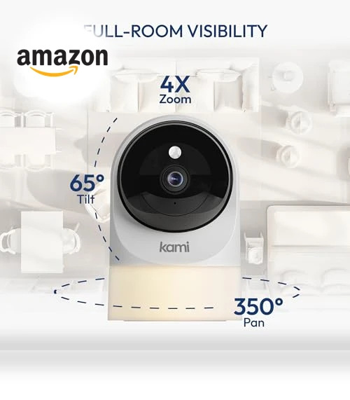 Senior Care Camera with Advanced Fall Detection — Health Monitoring & Alert Systems, Kami Vision