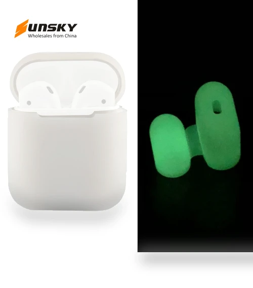 Silicone Protective Box for Wireless Earphones — Cases