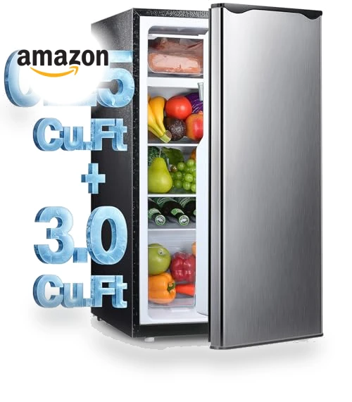 Single Door Refrigerator with Freezer — Mini Fridges, Anypro