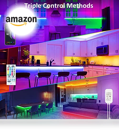 Smart RGB Under Cabinet Lights Kit — Under-Cabinet Mounts, maylit