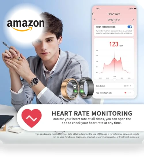 Smart Ring Fitness Tracker — Smart Rings