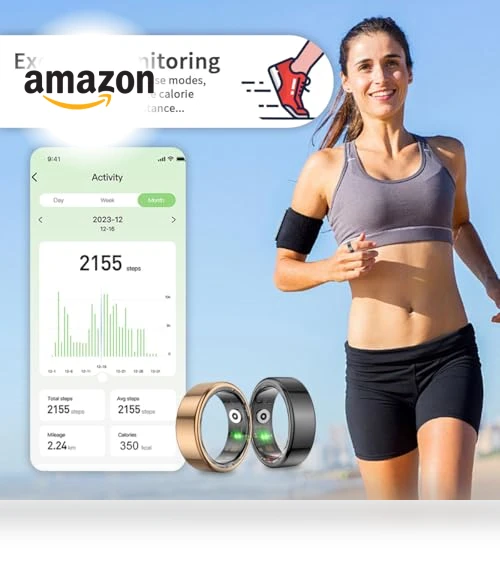 Smart Ring Fitness Tracker — Smart Rings