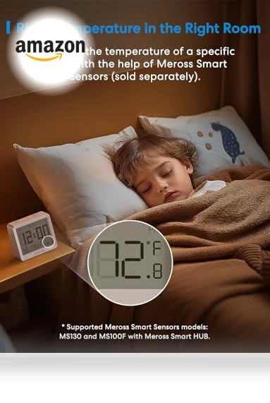 Smart Thermostat for Home — Smart Climate Control, meross