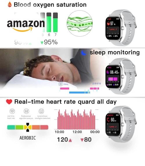 Smart Watch with Health Monitoring — Smartwatches, Othalne