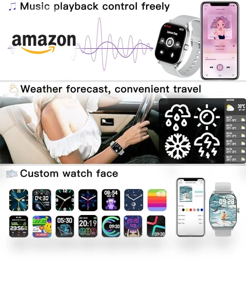 Smart Watch with Health Monitoring — Smartwatches, Othalne