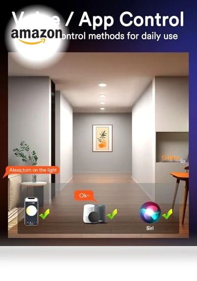 Smart WiFi Recessed Lights — Under-Cabinet Lights, Lumary