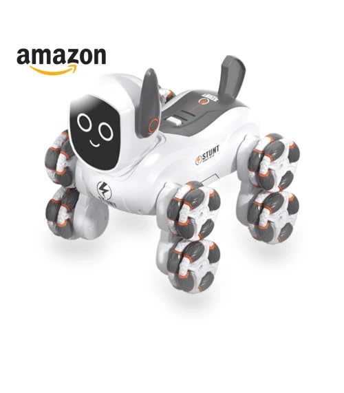 Stunt Remote Control Robot Dog — Interactive Figures & Robots, JJRC