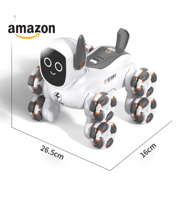 Stunt Remote Control Robot Dog — Interactive Figures & Robots, JJRC
