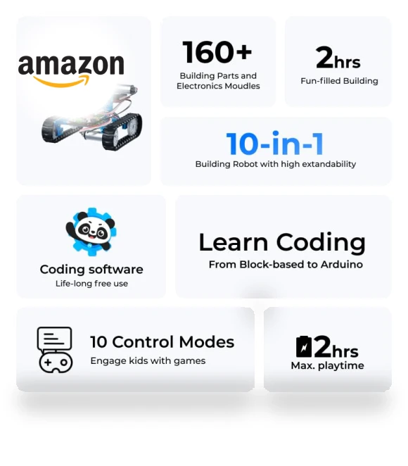 Ultimate 10 in 1 Robot Building Kit — Construction Kits, Makeblock
