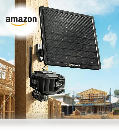 Ultimate 4G-LTE Autonomous Outdoor Security Camera — Security Cameras, Vosker