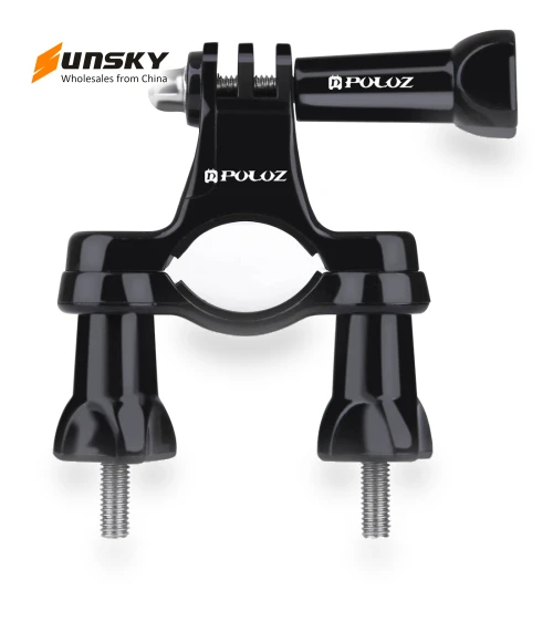Universal Bike Motorcycle Handlebar Mount with Screw — Mounts & Clamps, PULUZ