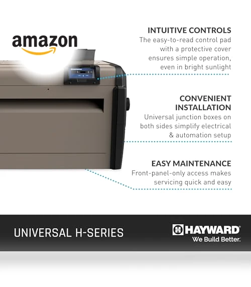 Universal H-Series Propane Pool and Spa Heater — Swimming Pool Heaters, Hayward