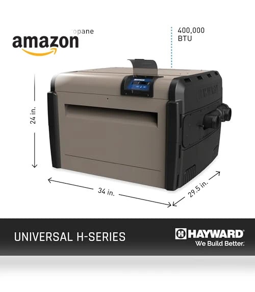 Universal H-Series Propane Pool and Spa Heater — Swimming Pool Heaters, Hayward