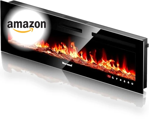 Wall Mounted Electric Fireplace Heater — Electric Heating Solutions, VISVEIL