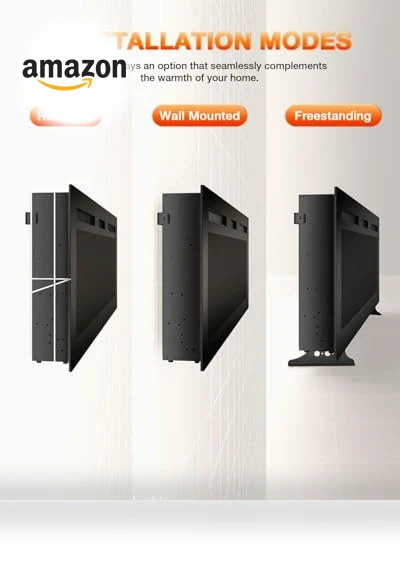 Wall Mounted Electric Fireplace Heater — Electric Heating Solutions, VISVEIL