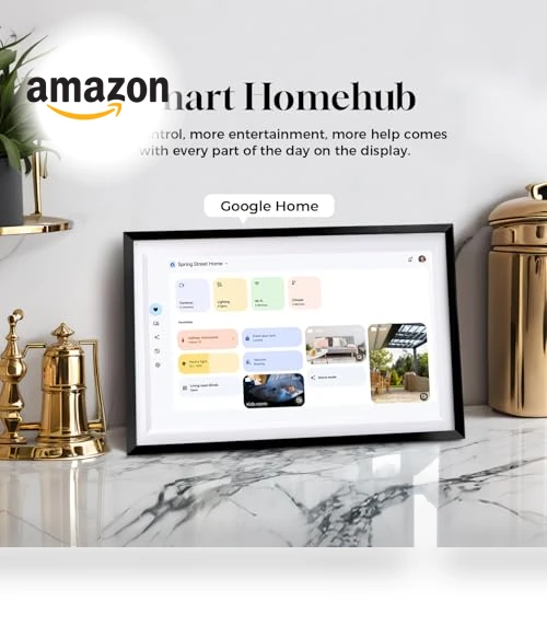 15.6" Wall Digital Calendar & Smart Display — Digital Frames, Changing