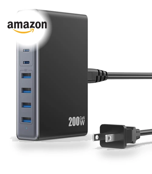 200W USB C Charger Block — Chargers, Dongguan Yuanhaoxun Technology Co., Ltd.