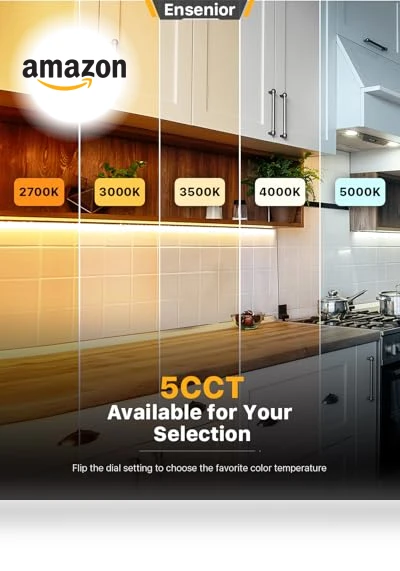24 Inch LED Under Cabinet Lighting — Under-Cabinet Lights, Ensenior